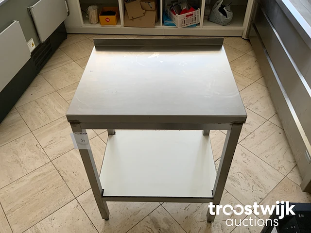 Rvs werktafel - afbeelding 1 van  3