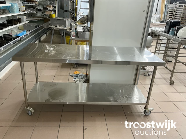 Rvs werktafel - afbeelding 2 van  3