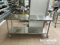 Rvs werktafel - afbeelding 2 van  3