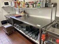 Rvs werktafel