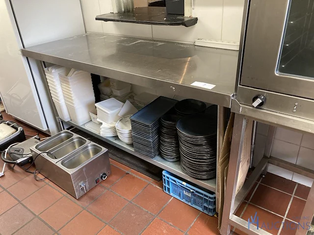 Rvs werktafel - afbeelding 1 van  3
