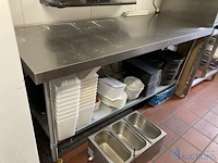 Rvs werktafel - afbeelding 2 van  3