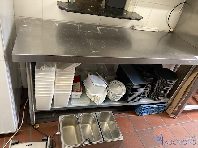 Rvs werktafel - afbeelding 3 van  3