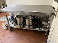 Rvs werktafel - afbeelding 2 van  3