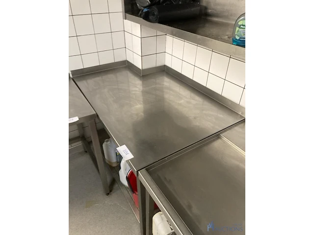 Rvs werktafel - afbeelding 3 van  4