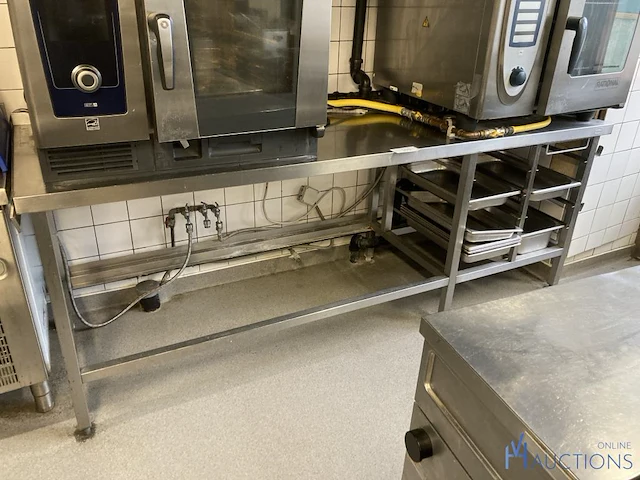 Rvs werktafel - afbeelding 1 van  4
