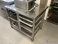 Rvs werktafel - afbeelding 1 van  3