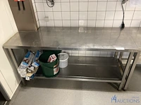Rvs werktafel - afbeelding 2 van  4