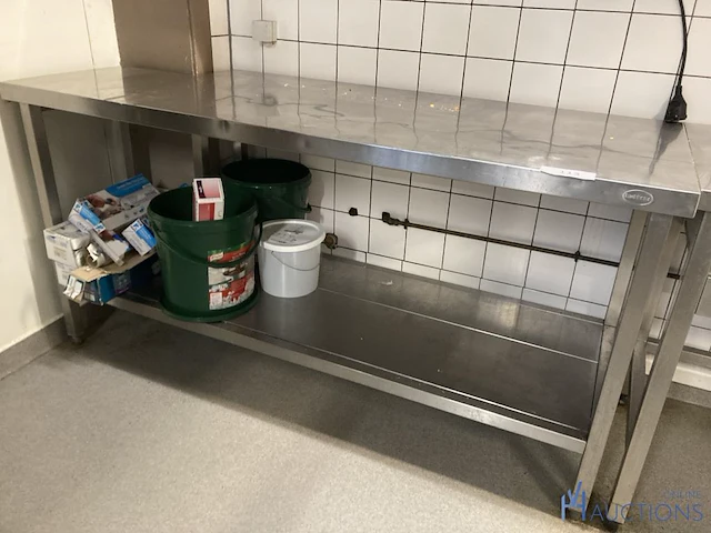 Rvs werktafel - afbeelding 3 van  4