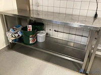 Rvs werktafel - afbeelding 3 van  4