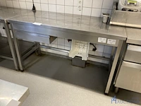 Rvs werktafel - afbeelding 1 van  3