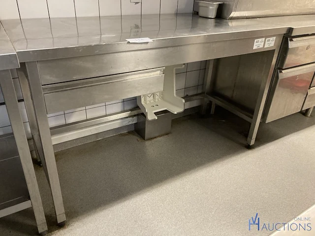 Rvs werktafel - afbeelding 3 van  3