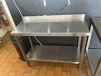 Rvs werktafel