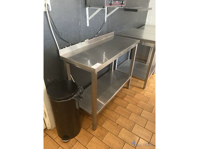 Rvs werktafel - afbeelding 2 van  2