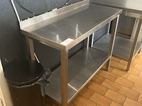 Rvs werktafel - afbeelding 2 van  2