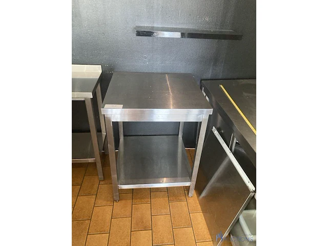 Rvs werktafel - afbeelding 1 van  1