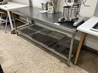Rvs werktafel - afbeelding 1 van  4