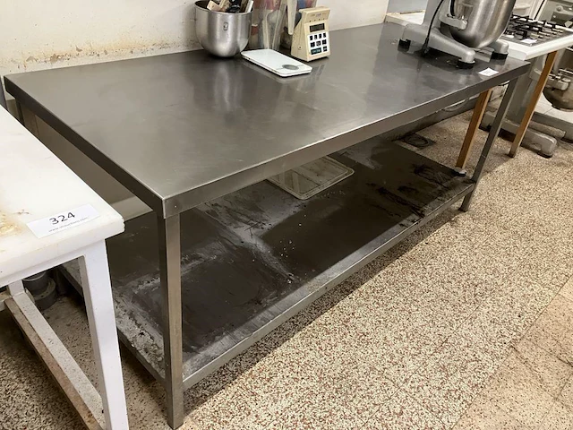 Rvs werktafel - afbeelding 2 van  4
