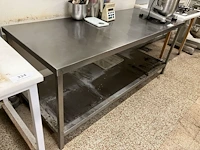 Rvs werktafel - afbeelding 2 van  4