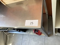 Rvs werktafel - afbeelding 2 van  4