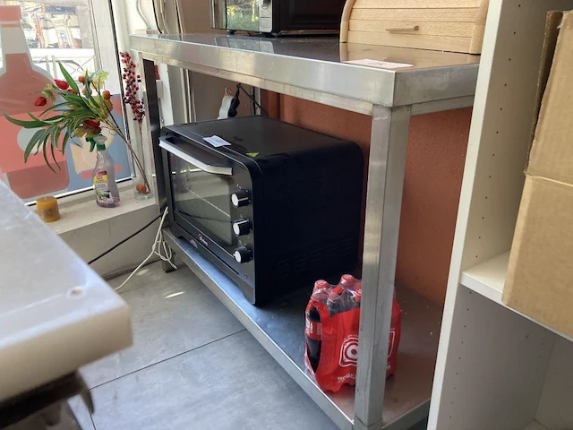Rvs werktafel - afbeelding 3 van  4