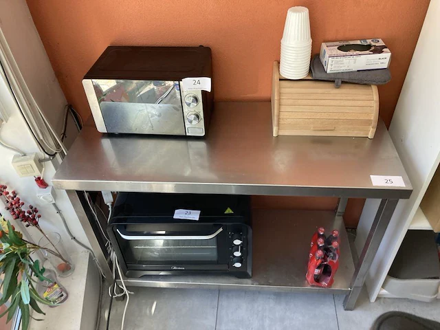 Rvs werktafel - afbeelding 4 van  4