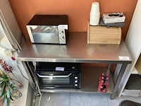 Rvs werktafel - afbeelding 4 van  4