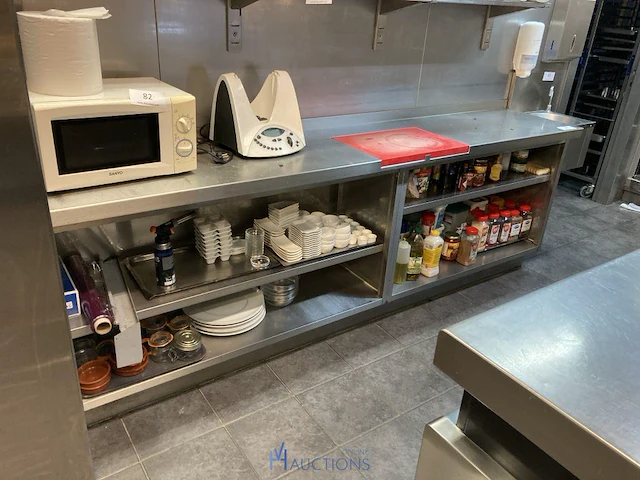 Rvs werktafel - afbeelding 1 van  3