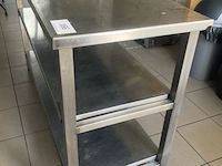 Rvs werktafel - afbeelding 2 van  2