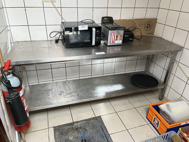 Rvs werktafel - afbeelding 1 van  2