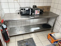 Rvs werktafel - afbeelding 1 van  2