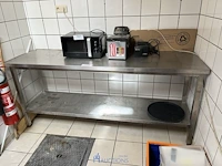 Rvs werktafel - afbeelding 2 van  2
