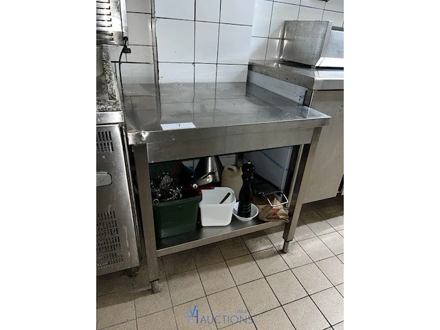 Rvs werktafel - afbeelding 1 van  3