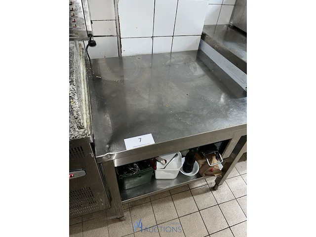 Rvs werktafel - afbeelding 2 van  3