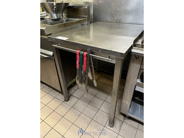 Rvs werktafel - afbeelding 1 van  2