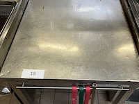 Rvs werktafel - afbeelding 2 van  2