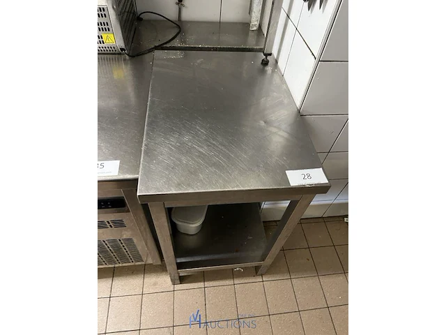 Rvs werktafel - afbeelding 2 van  2
