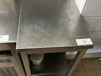 Rvs werktafel - afbeelding 2 van  2