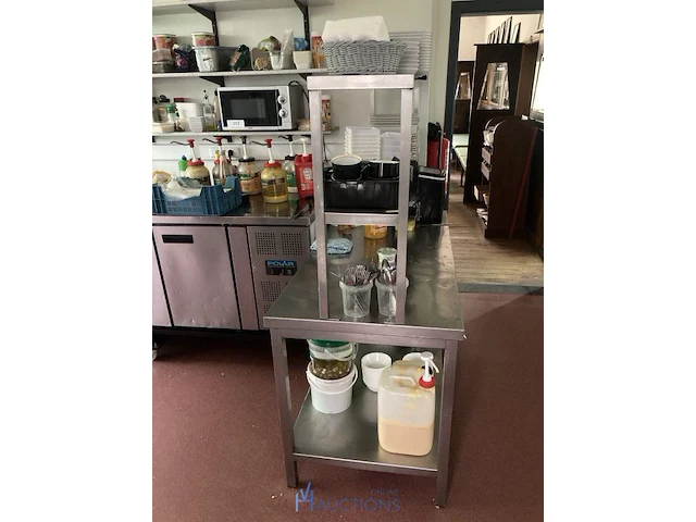 Rvs werktafel - afbeelding 2 van  3