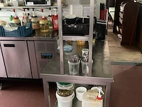 Rvs werktafel - afbeelding 2 van  3