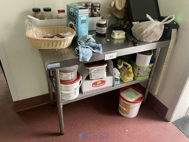 Rvs werktafel - afbeelding 1 van  2