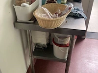 Rvs werktafel - afbeelding 2 van  2