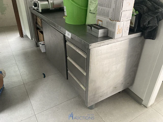 Rvs werktafel - afbeelding 2 van  4