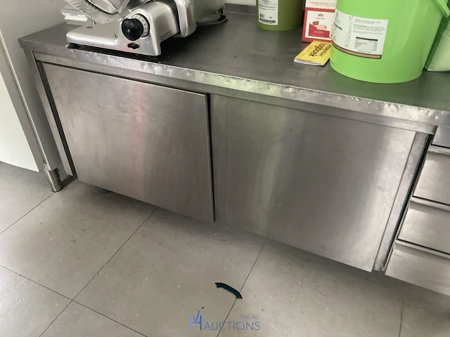 Rvs werktafel - afbeelding 4 van  4