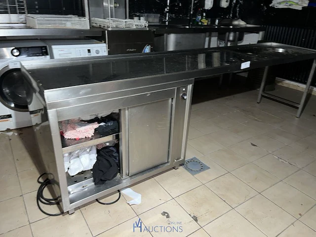 Rvs werktafel - afbeelding 1 van  4