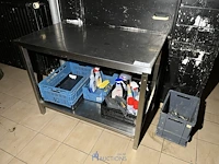 Rvs werktafel - afbeelding 1 van  2