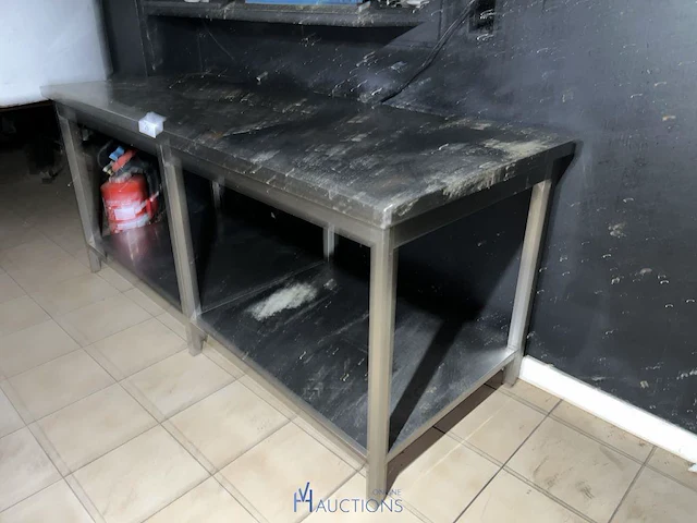 Rvs werktafel - afbeelding 3 van  3