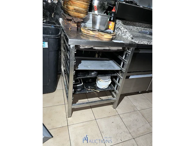 Rvs werktafel - afbeelding 2 van  3