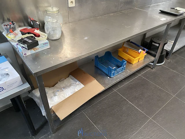 Rvs werktafel - afbeelding 2 van  2
