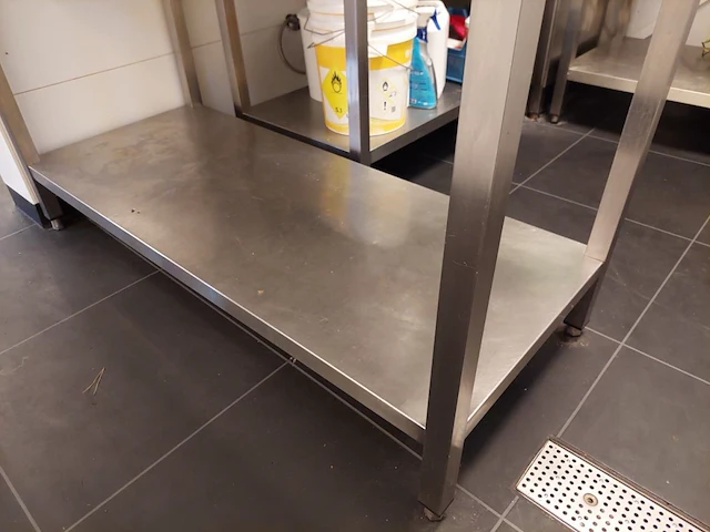 Rvs werktafel - afbeelding 2 van  3
